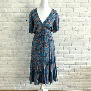 Sunday Mi Amour Blue Floral Dress